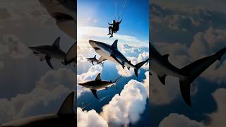 Skydiving With Sharks in The cloud ⛅️🦈 [upl. by Scotney]