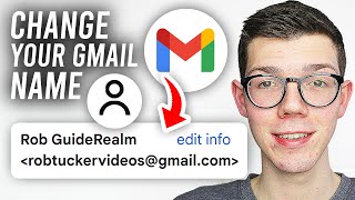 How To Change Your Gmail Name  Full Guide [upl. by Beverley224]