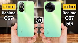 Realme C67 Vs Realme C67 5G [upl. by Seiden]