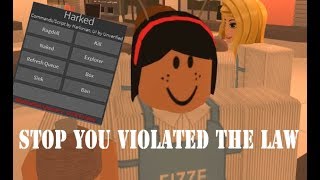 Roblox Exploiting  Breaking Fizze Cafe [upl. by Kcired143]