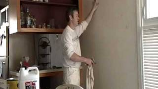 Removing Wallpaper the Right and Fastest Way Part 4 [upl. by Nial]