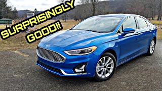 2019 Ford Fusion Energi Review A Gearheads Case FOR The Fuel Sipping Hybrid [upl. by Allebasi724]