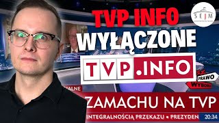 TVP INFO WYŁĄCZONE  WIELKA AFERA KOMENTUJĘ NA ŻYWO [upl. by Elocel965]