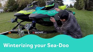 How to Winterize Your SeaDoo [upl. by Tedie]