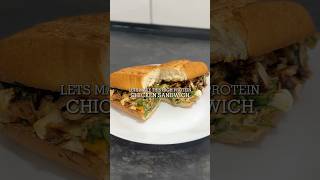 Let’s Make High Protein Chicken Sandwich [upl. by Tremain343]