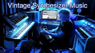 Synthesizer 70s and 80s Relaxing Music  Behringer Model D  Korg Ms 20  Eminent 310 [upl. by Eelimaj]