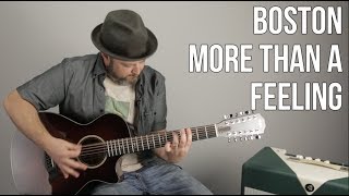 Guitar Lesson for quotMore Than a Feelingquot by Boston [upl. by Otha]