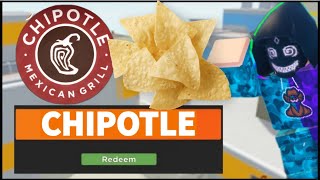 NEW CHIPOTLE code coming to ROBLOX ARSENAL [upl. by Annaeel]