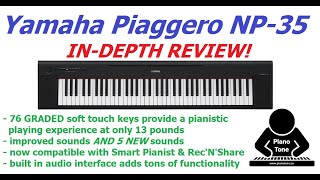 Yamaha Piaggero NP35 Review [upl. by Aicre]