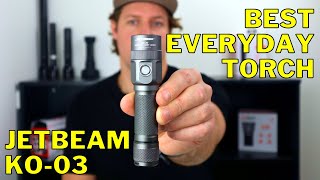 Best EVERYDAY Torch  JETBeam KO03 EDC [upl. by Sirotek261]