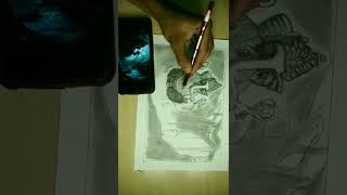 Shade and Draw Shri Ganesh Ji  ganesh ganeshchaturthi ganpati short shorts [upl. by Kcired]