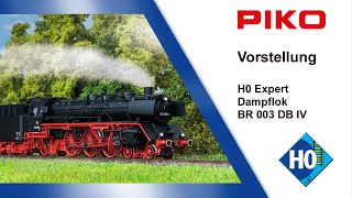 PIKO V131 H0 Expert Dampflok BR 003 DB IV 50680 [upl. by Liw]