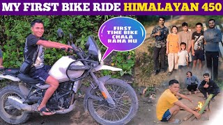 My First Bike Ride With avamanvlogs  After A Long Time Nigire Bhai Ke Family Se Mila [upl. by Airun236]