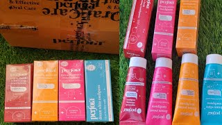 Perfora toothpaste Review Perfora Toothpaste UnboxingPerfora Teeth whitening reviewyoutube [upl. by Nueoht]