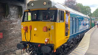 50021 “Rodney” Departs Eridge For Tunbridge wells [upl. by Evin611]