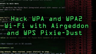 Hack WPA amp WPA2 WiFi Passwords with a PixieDust Attack using Airgeddon Tutorial [upl. by Elyag710]