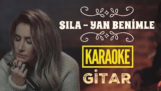 Yan Benimle  Gitar Karaoke [upl. by Atinahs131]