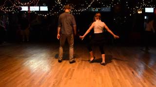 Beginning Lindy Hop  How to do Twists and Swivels [upl. by Hillard]