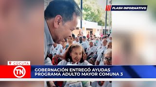 GOBERNACIÓN ENTREGÓ AYUDAS PROGRAMA ADULTO MAYOR COMUNA 3 [upl. by Simons]