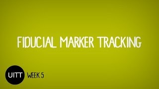 Techumentary  Week 5  Fiducial Marker Tracking [upl. by Enawyd]