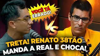 CLIMA ESQUENTOU DEBATE COM RENATO TREZOITÃƒO E COHOST UM DELES FOI REFUTADO RENATO AMOEDO 38TÃƒO [upl. by Chernow19]