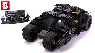 LEGO UCS Tumbler Set Review  Minifig Scale Batman MOC Comparison [upl. by Barrie]