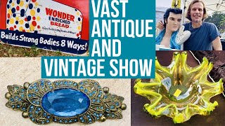 Hidden Gems at Floridas Largest Antique Show  Vintage Shopping Haul [upl. by Aicnorev]