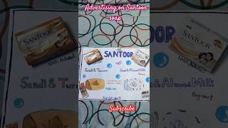 santoor soap advertisement ytshortdrawing fun [upl. by Adnahc849]