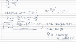 Limit Comparison Test Examples [upl. by Nyroc]