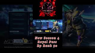 Pubg Mobile  New Season C1S4 Royal Pass Rank 50  Ats Squad short pubgmobile atssquad [upl. by Tengler866]