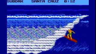 How to Surf in California Games NES [upl. by Minny]