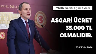 Asgari ücret 35 bin TL olmalıdır [upl. by Arnaldo670]