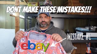 Avoid These eBay Beginner Mistakes [upl. by Tobe820]