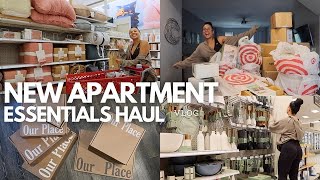 FIRST APARTMENT ESSENTIALS amp MUST HAVES HAUL [upl. by Wallace]