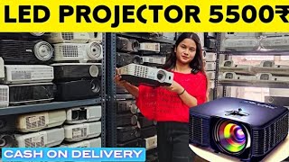 branded projector in Delhi only 5500 starting price laserprojector LEDprojector gaming4K [upl. by Idnis]