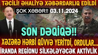 TƏCİLİ Vacib xəbərlər 03112024 Xəbər Bələdcisi xeberler xəbərlər son xeberler [upl. by Anifur]