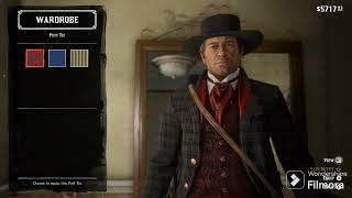 Making my version of the gambler outfit rdr2 [upl. by Lebatsirc800]