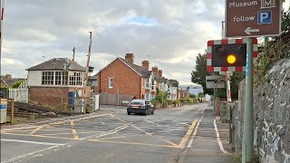 Topsham level crossing Devon [upl. by Nady900]