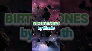 BIRTHSTONES by Month birthstones shorts months [upl. by Anahahs]