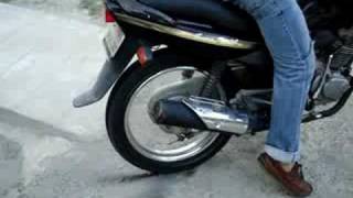 Hero Honda cbz burn out [upl. by Base]