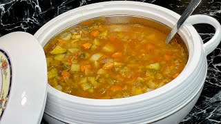 UNE BONNE SOUPE DE LÉGUMES POUR FAIRE LE PLEIN D’ÉNERGIE 💪🏻🍲 Deli Cuisine [upl. by Bivins790]