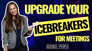 Warm Up Any Meeting With These 8 Icebreakers [upl. by Saffier]