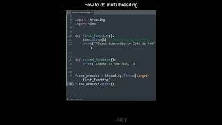 How to do multi threading in Python  Python Examples  Python Coding Tutorial  Python Interview [upl. by Lauraine]