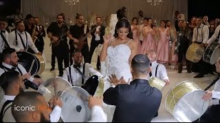 ARAB WEDDING  Bride and Groom grand entry [upl. by Primalia]