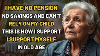 At 70 I Have No Pension No Savings and Cant Rely on My Child  Elderly life lessons [upl. by Jacquelin305]