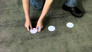 Mighty Line 5s Floor Tape Dots [upl. by Lesli131]