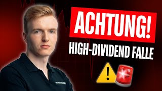 ACHTUNG FALLE High Dividend Aktien  Anleitung für Top Aktien mit hoher Dividendenrendite [upl. by Forland]