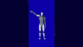 Hand wave animation shorts shorts 3d 3danimation animation maya handwave robot [upl. by Huda898]