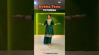 Mai Dil Tere Kadma Ch Rakha  Dekha Tenu  Dance Tutorial  Chahat Vaish learndancesteps [upl. by Saundra]