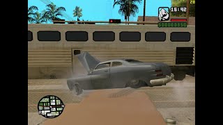 GTA San Andreas Geforce 6600 GT AMD Athlon64 3700 [upl. by Ruffi]